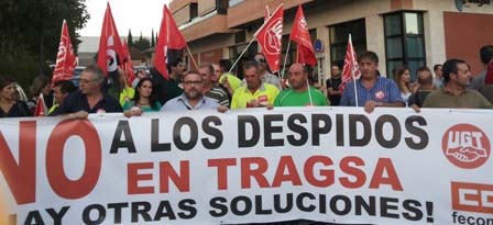 Trabajadores andaluces afectados se movilizaron desde el primer momento en contra del ERE