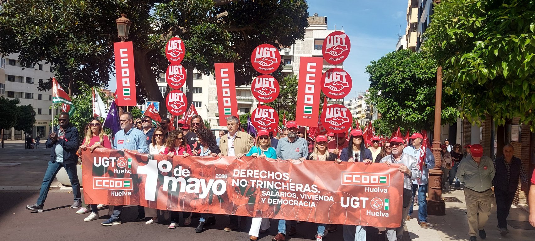 Manifestacion 1º de Mayo // Huelva