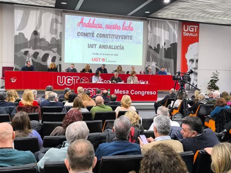 UGT Andalucía celebra este jueves su Comité Constituyente