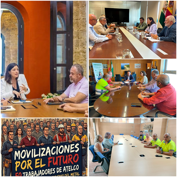 UGT FICA logra garantizar la subrogación de los 214 trabajadores y trabajadoras de Atelco en Andalucía y anuncia acciones judiciales por el plus de toxicidad