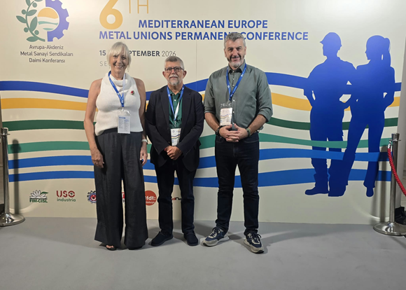 UGT Andalucía presente en Sevilla en la 6ª Conferencia Permanente de Sindicatos del Metal de la Europa Mediterránea