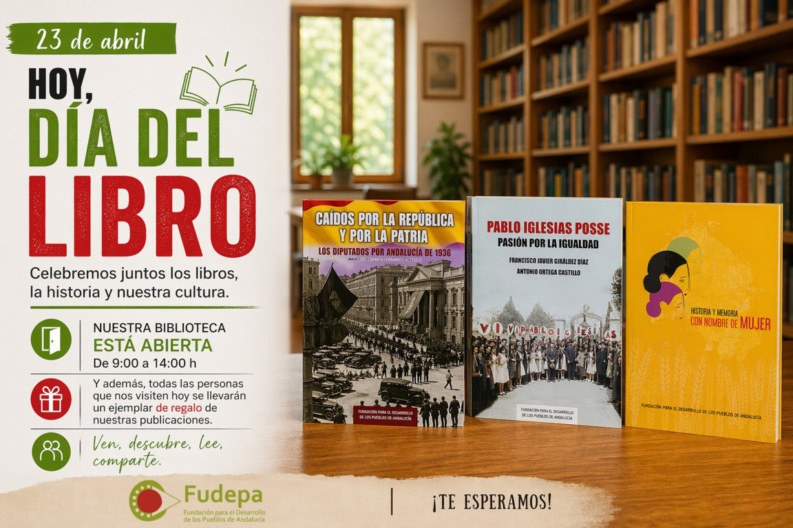 FUDEPA celebra el Día del Libro con una jornada de puertas abiertas en su biblioteca