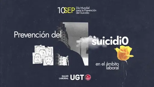UGT insiste en la necesidad de que las empresas negocien Protocolos de Prevención del Suicidio en el ámbito laboral