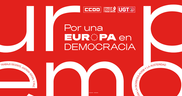 Más de 600 sindicalistas de UGT Andalucía participarán en la gran movilización sindical europea de Madrid