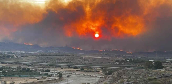 UGT Andalucía expresa su profundo pesar por la tragedia del incendio de Los Gallardos