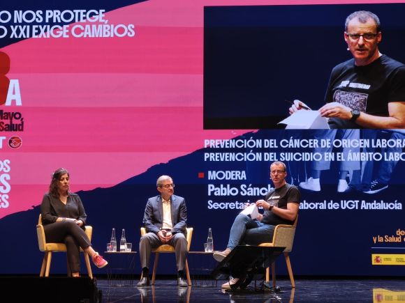 UGT aborda la siniestralidad, el suicidio y el cáncer laboral desde la ciencia y el sindicalismo en una jornada previa al 1º de Mayo