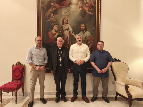 UGT Andalucía traslada al Arzobispo de Sevilla su compromiso con la justicia social y la dignidad del trabajo