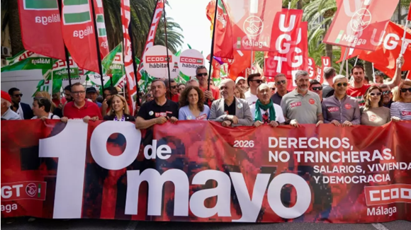Oskar Martín reclama blindar los servicios públicos y reforzar el diálogo social en Andalucía