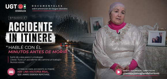 UGT Andalucía presenta el tercer documental de su serie sobre prevención de riesgos laborales centrado en un accidente laboral in itinere