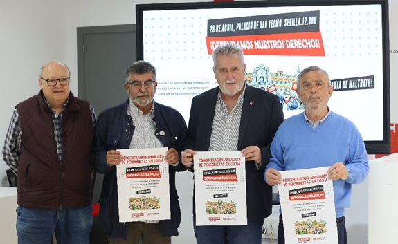 UGT y CCOO se movilizan para exigir al Gobierno andaluz el cumplimiento de la Ley de Dependencia