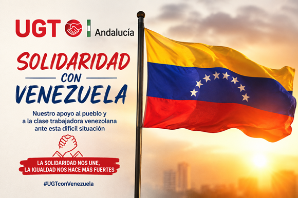 UGT Andalucía expresa su solidaridad con el pueblo y la clase trabajadora de Venezuela tras el devastador terremoto