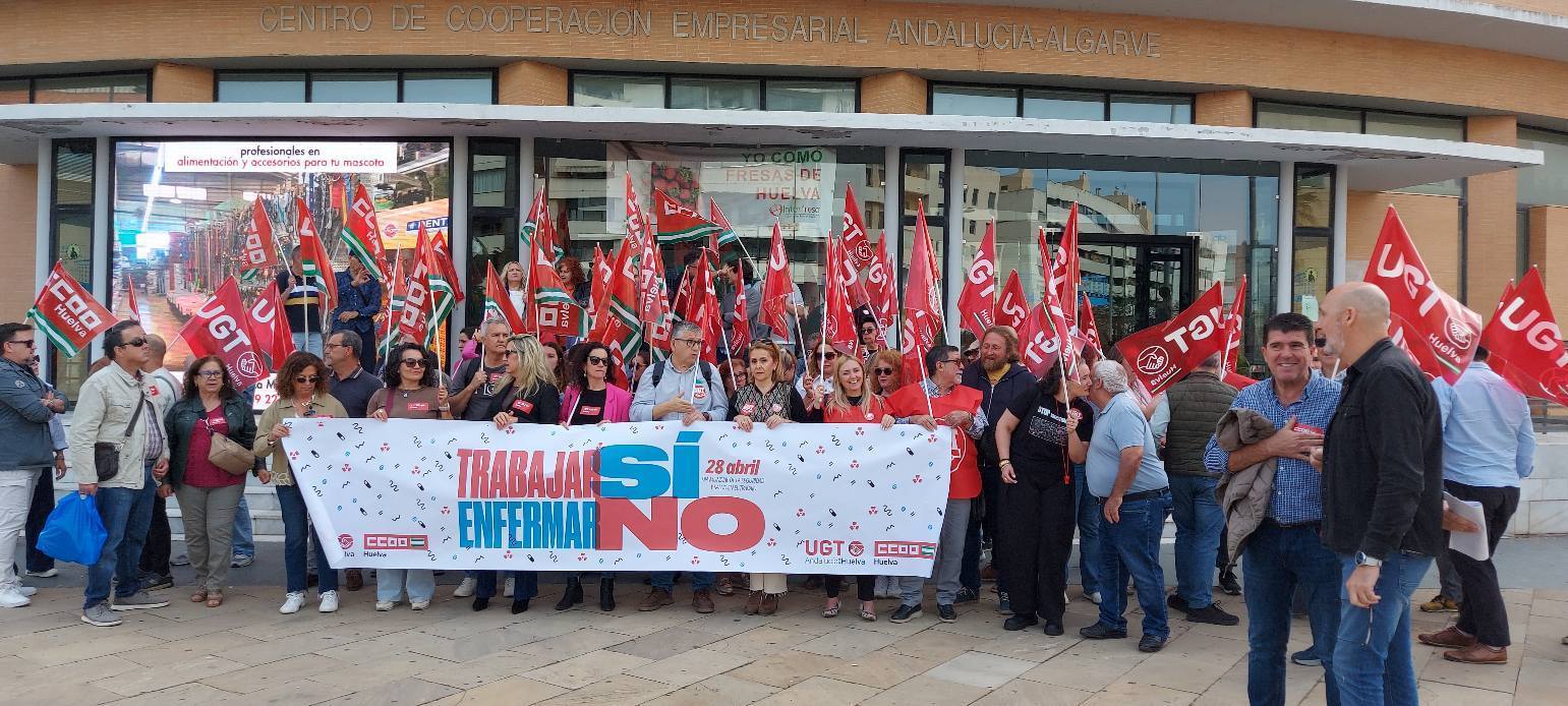 UGT Huelva exige medidas urgentes frente a la siniestralidad laboral y la infradeclaración de enfermedades profesionales en la provincia