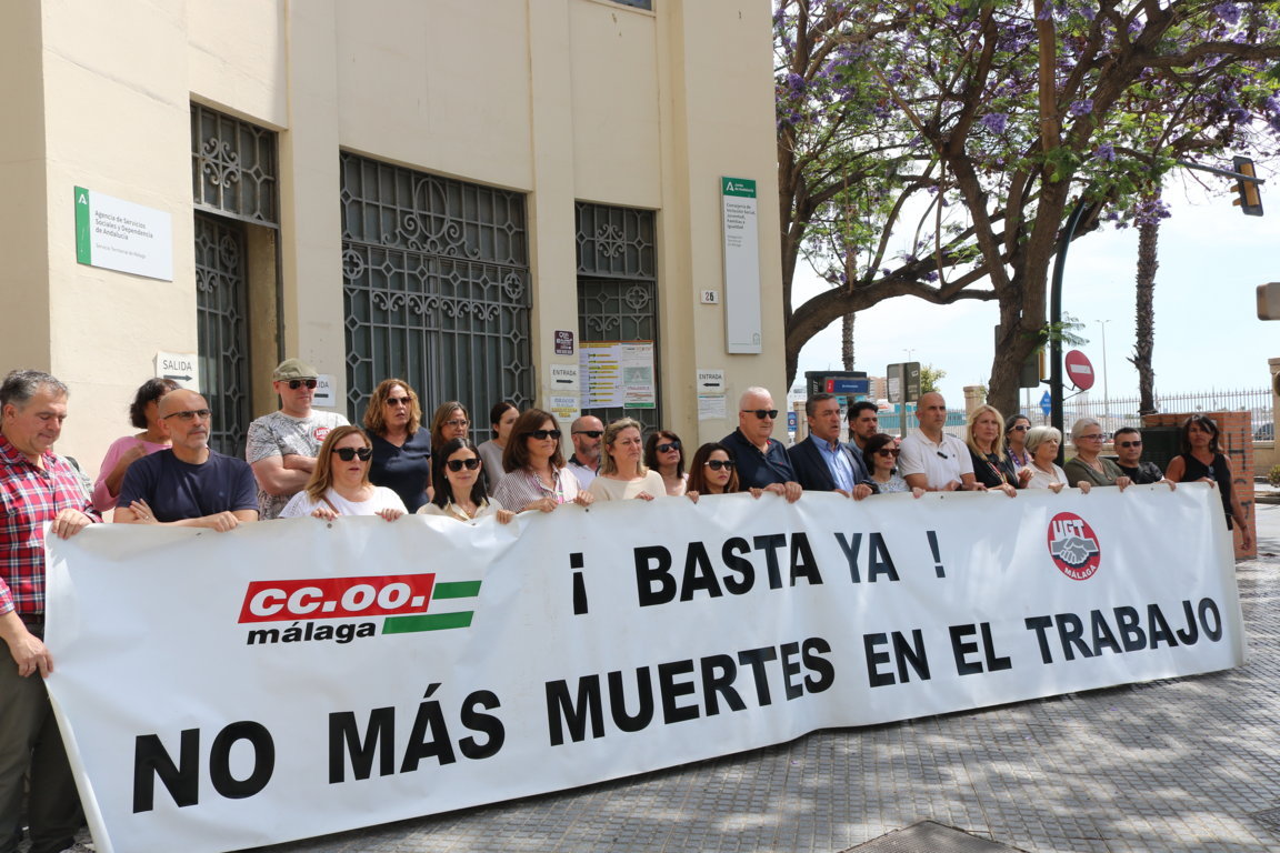 UGT Málaga reclama reforzar la prevención laboral tras un nuevo accidente mortal