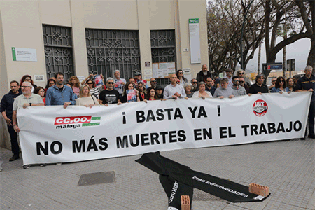 UGT conmemora el 28 de abril el Día de la Seguridad y Salud en el Trabajo.