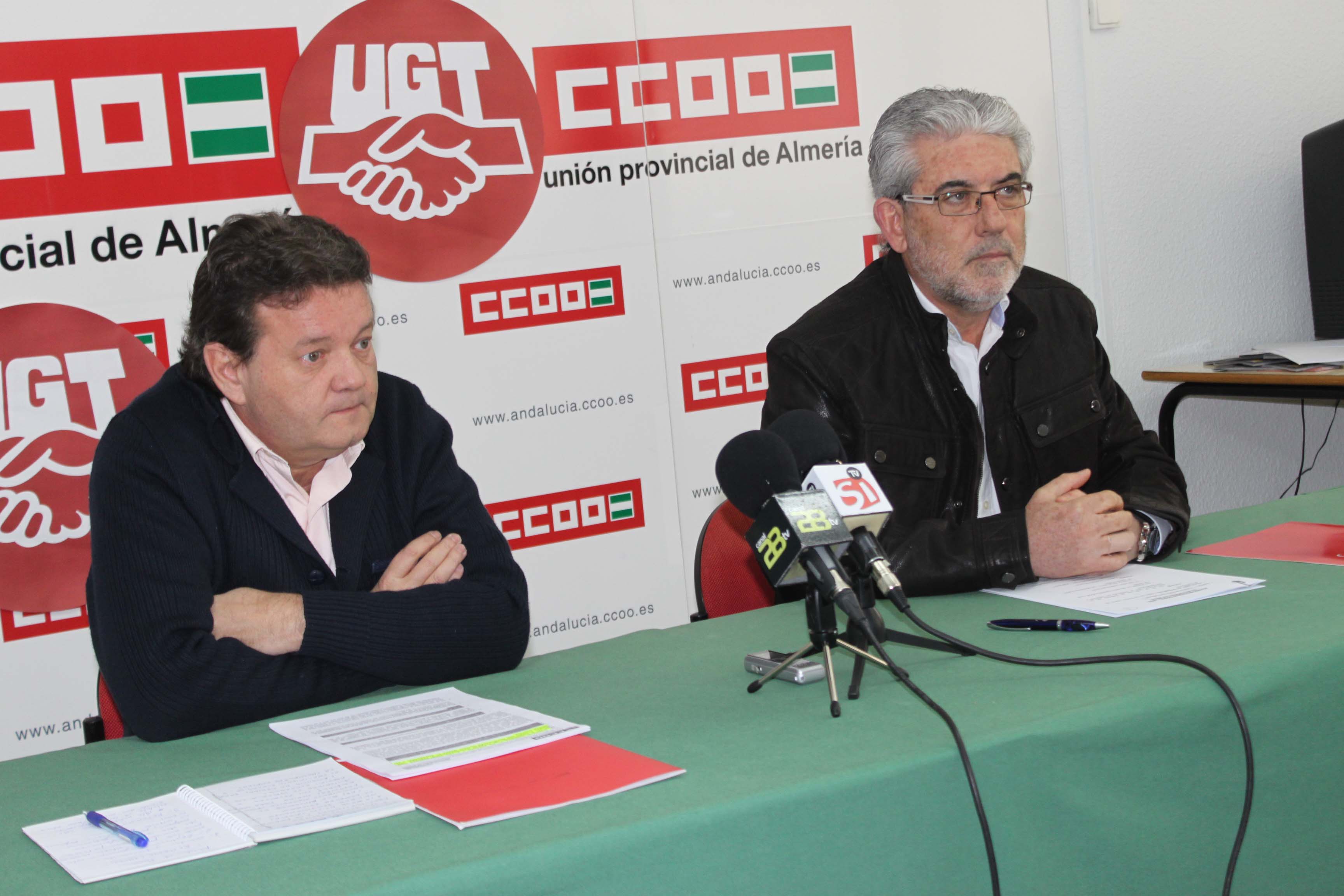 Ginel y Pallarés durante la rueda de prensa