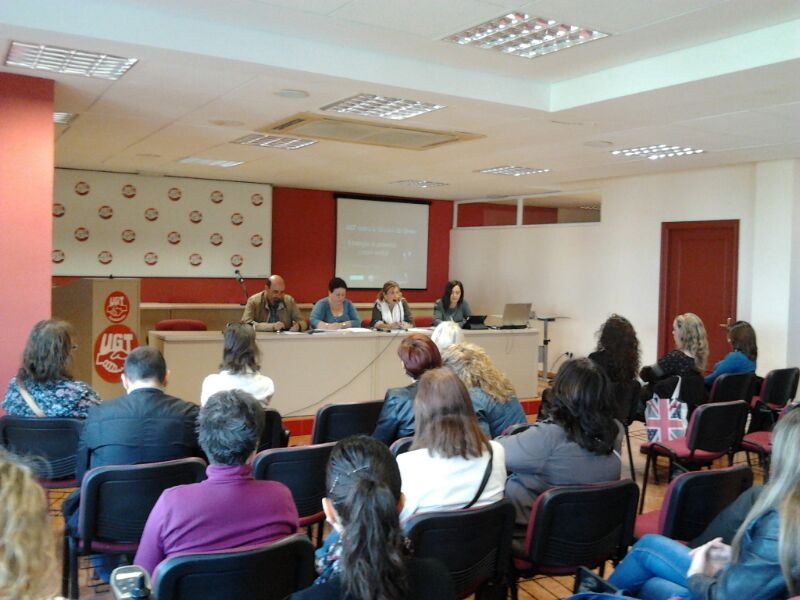 Charla Coloquio que tuvo lugar en Jaén