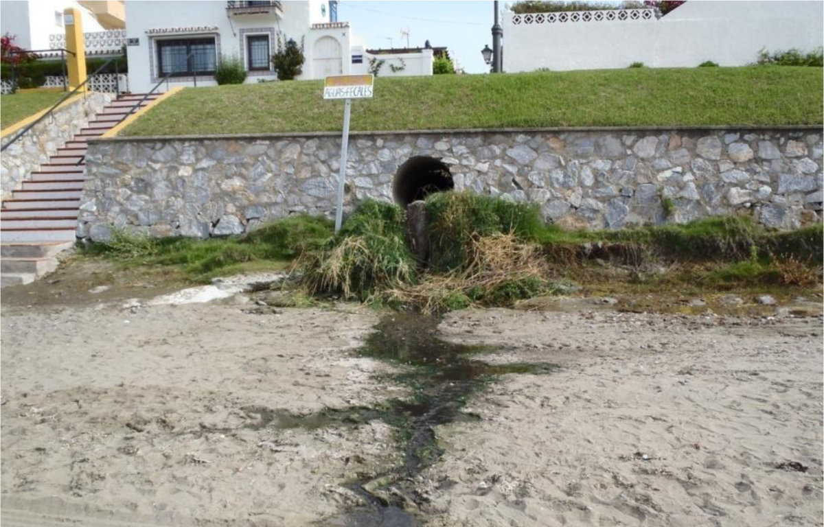 Vertido de aguas fecales