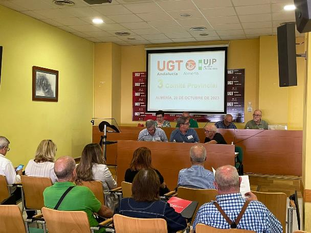Celebración del III Comite UJP UGT Almería
