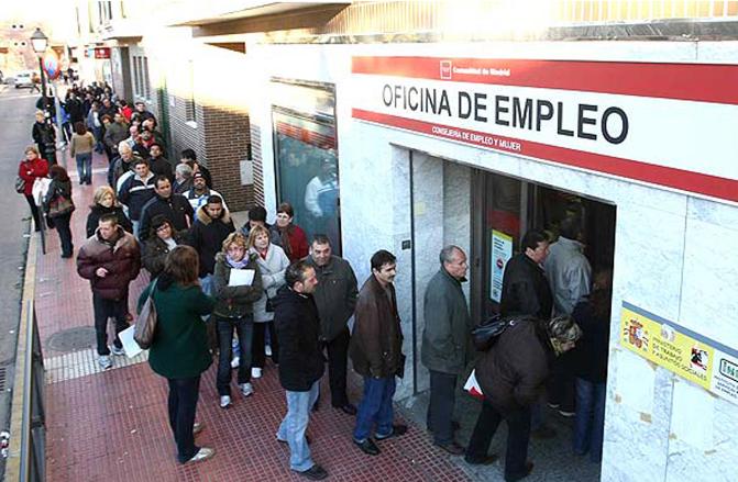 Imagen de archivo de una oficina de empleo