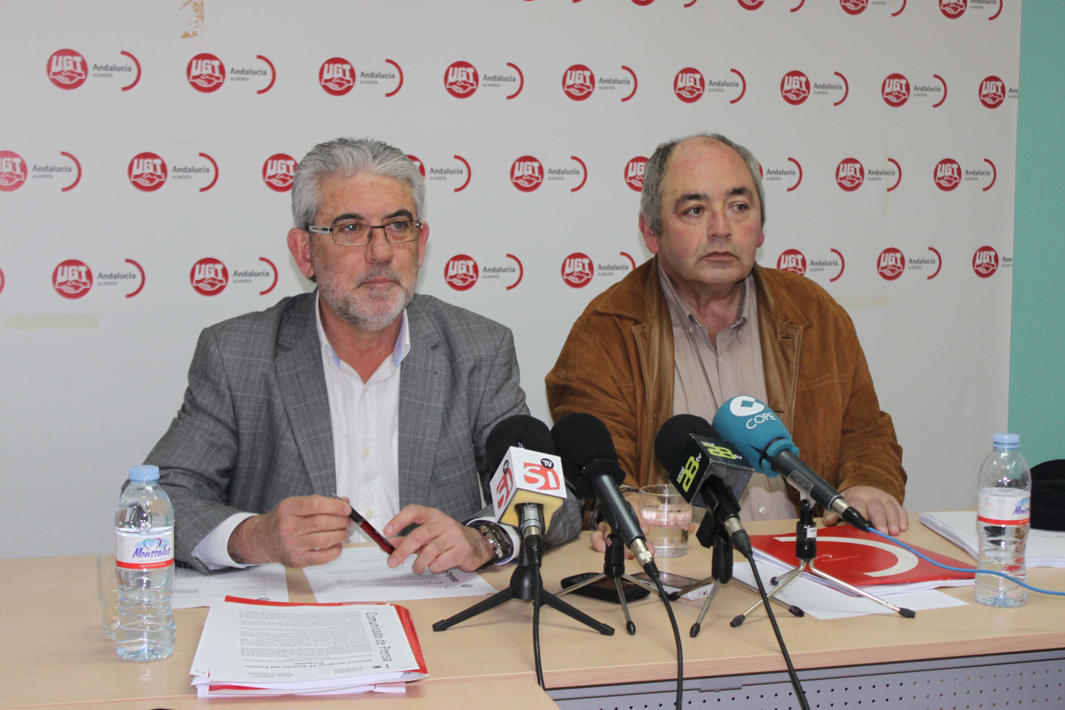 Rueda de prensa ofrecida por Pastrana y Ginel