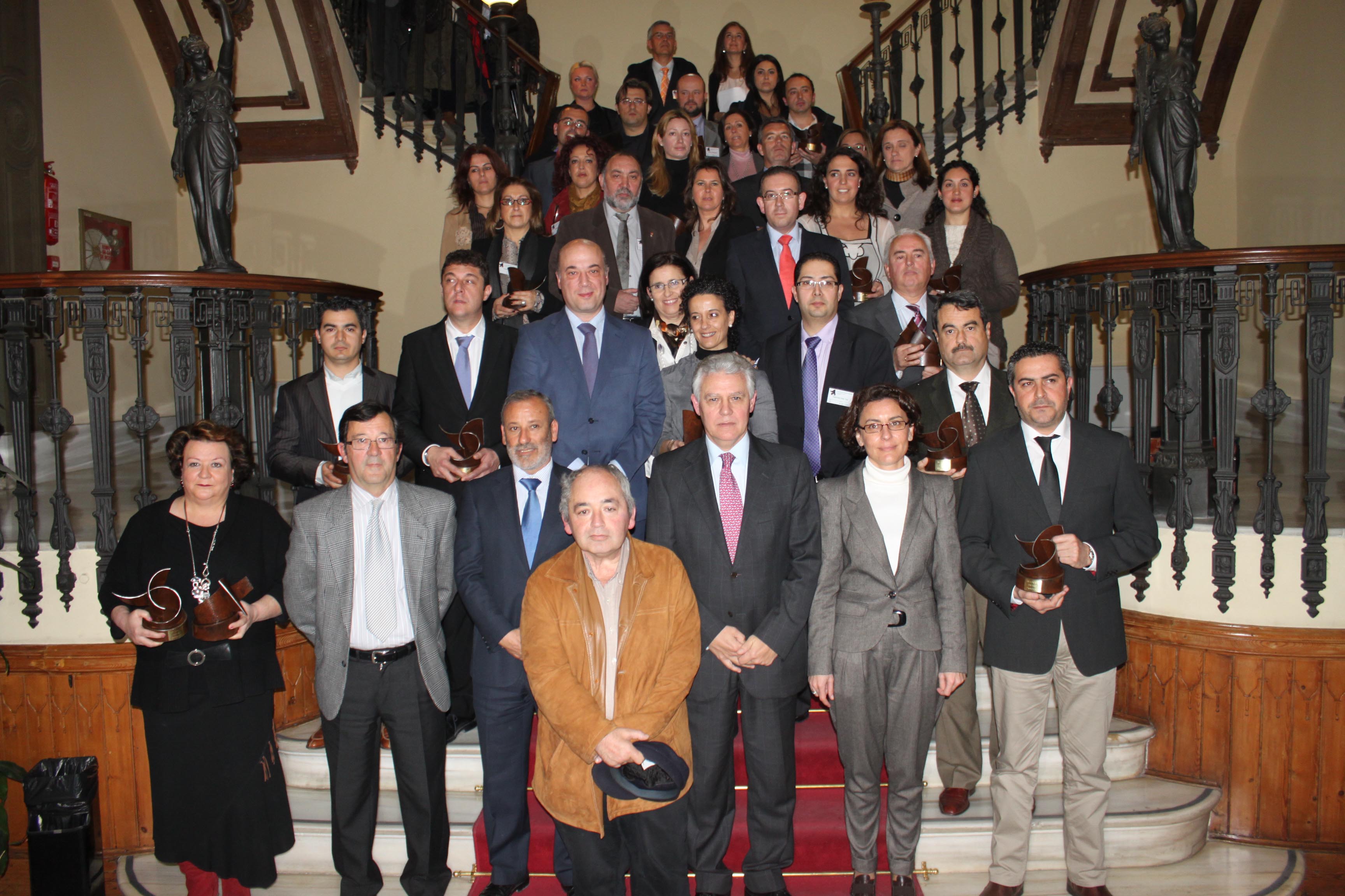 Imagen de todos los premiados