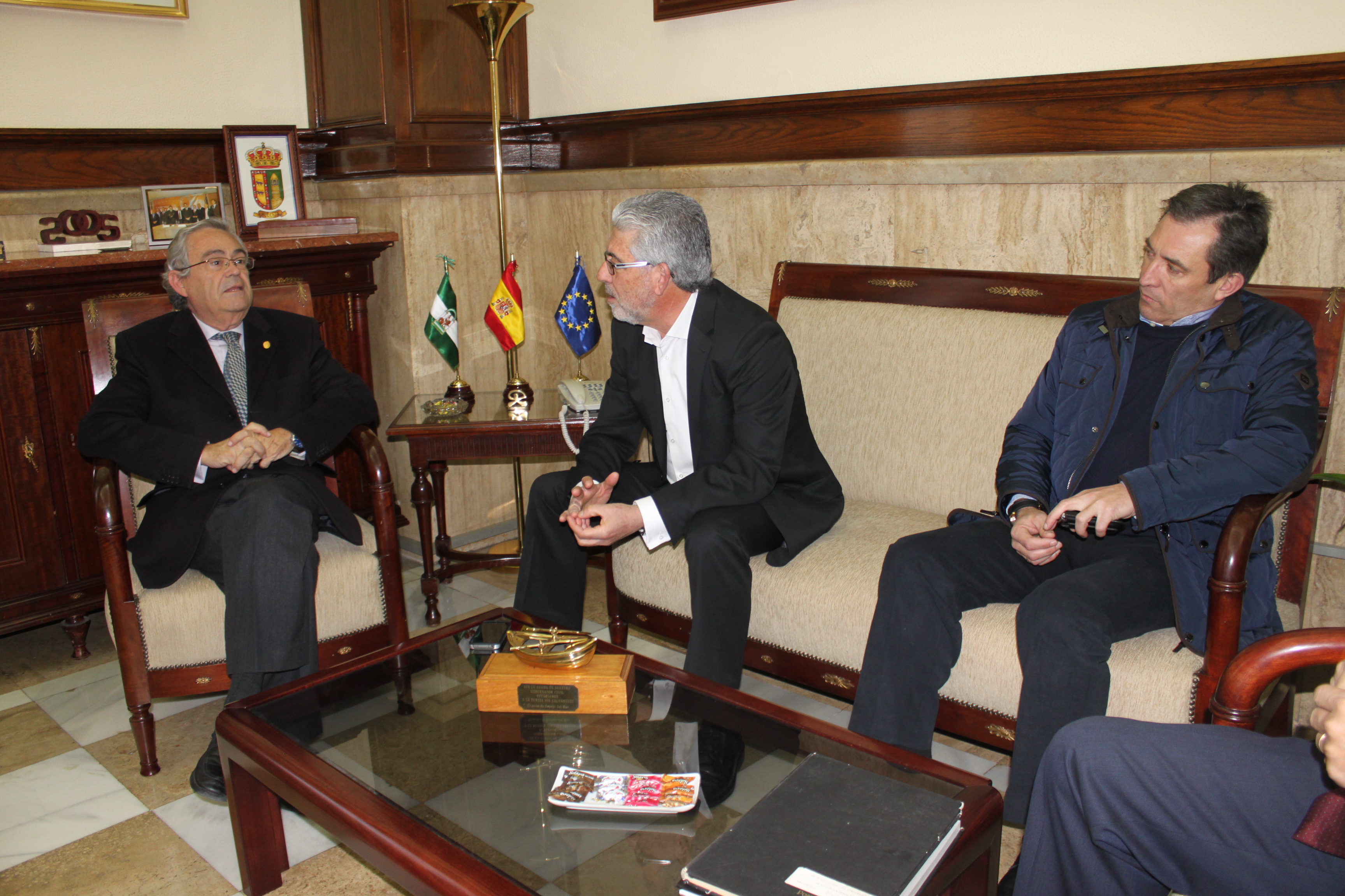Un momento de la reunión